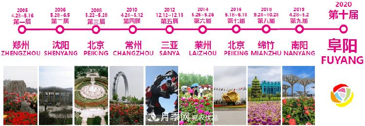 第十屆中國月季展覽會，55萬余株月季在安徽阜陽待游客觀賞(圖1)