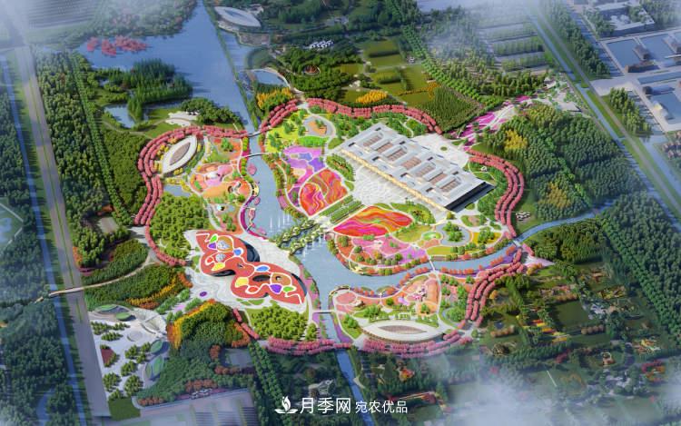 第十屆中國(guó)花博會(huì)主要建設(shè)項(xiàng)目年底完工，明年3月24日試開園(圖2)