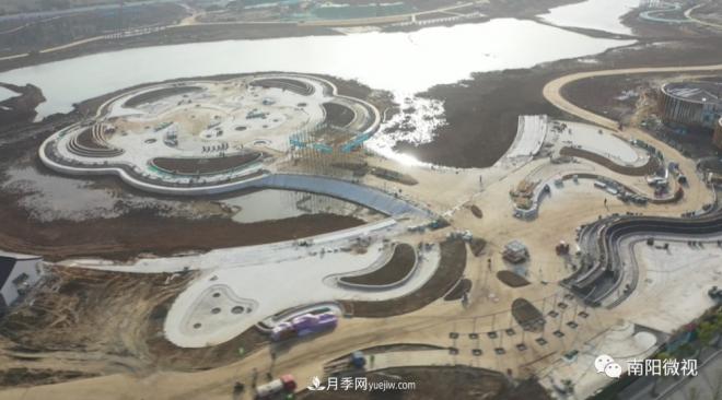 南陽(yáng)世界月季大觀園西園芳容初現(xiàn)！(圖2)
