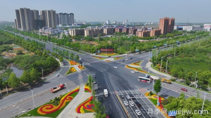 湖南寧鄉(xiāng)：萬(wàn)株月季齊綻放，扮靚城市生態(tài)新風(fēng)景(圖1)