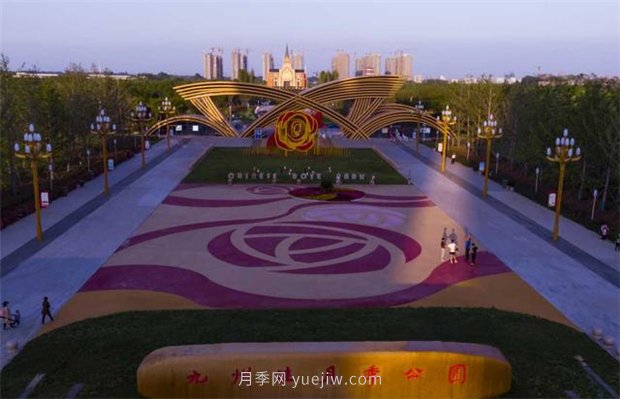 聊城九州洼月季公園五一出游樂(lè)園(圖2)