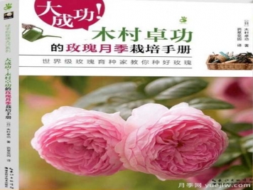 月季圖書：木村卓功《大成功！木村卓功的玫瑰月季栽培手冊 》