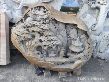 賞景觀石，只為豐富自己