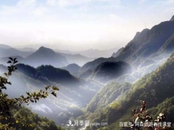 河南天池山森林公園，森林覆蓋率98.57％，譽為洛陽“張家界”