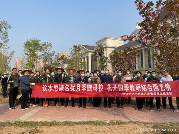 捐贈(zèng)120個(gè)品種1200株月季，感恩母校河南農(nóng)業(yè)大學(xué)情(圖3)